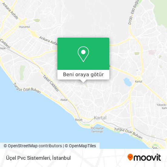 Üçel Pvc Sistemleri harita