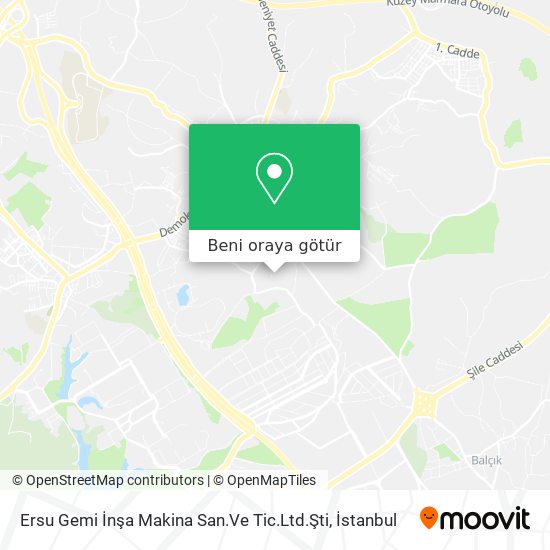 Ersu Gemi İnşa Makina San.Ve Tic.Ltd.Şti harita