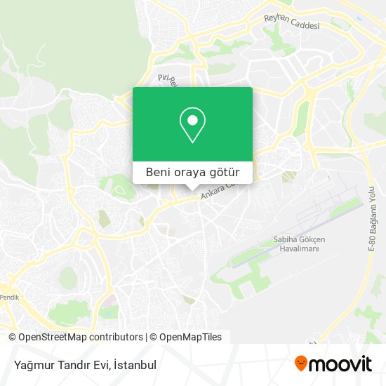 Yağmur Tandır Evi harita
