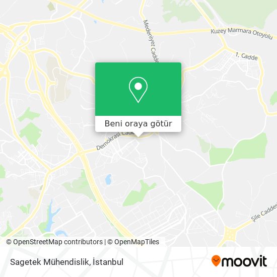 Sagetek Mühendislik harita