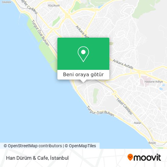 Han Dürüm & Cafe harita