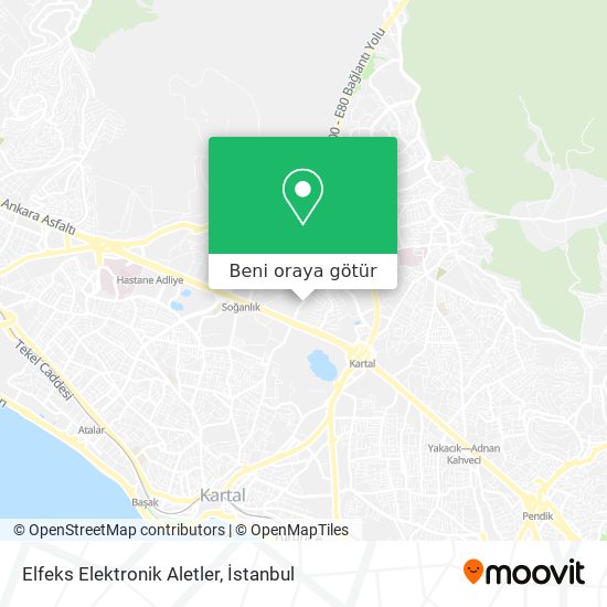 Elfeks Elektronik Aletler harita