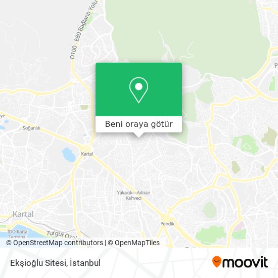 Ekşioğlu Sitesi harita