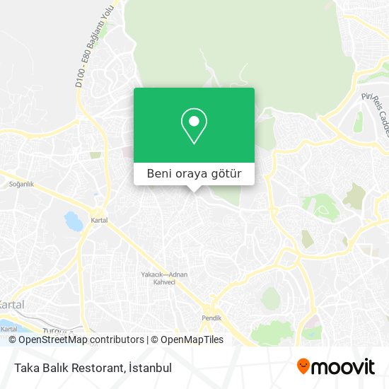Taka Balık Restorant harita
