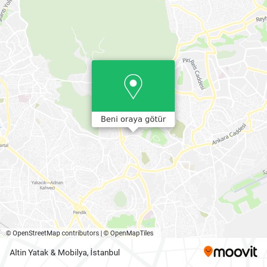 Altin Yatak & Mobilya harita
