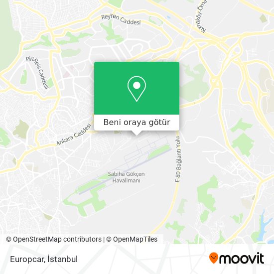 Europcar harita
