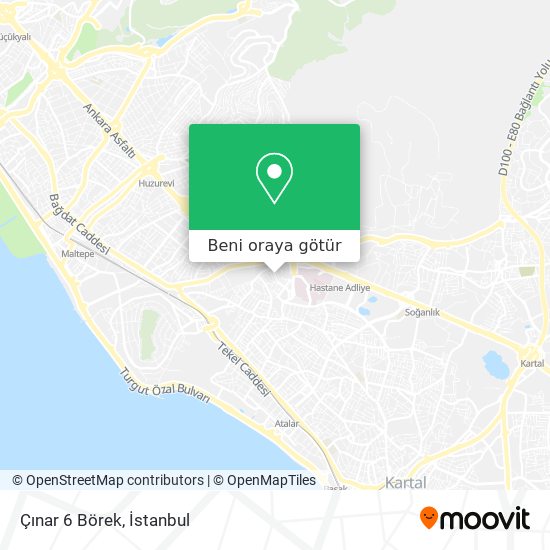 Çınar 6 Börek harita