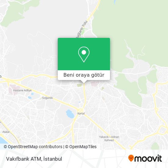 Vakıfbank ATM harita