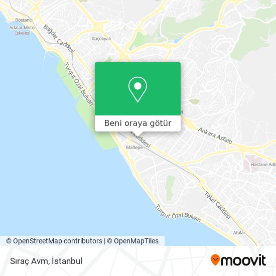 Sıraç Avm harita