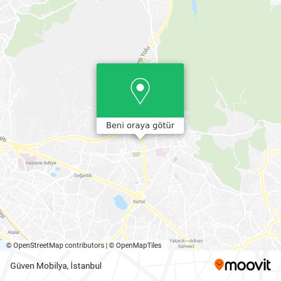 Güven Mobilya harita