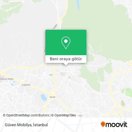 Güven Mobilya harita