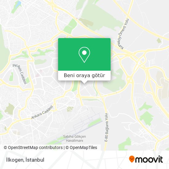 İlkogen harita