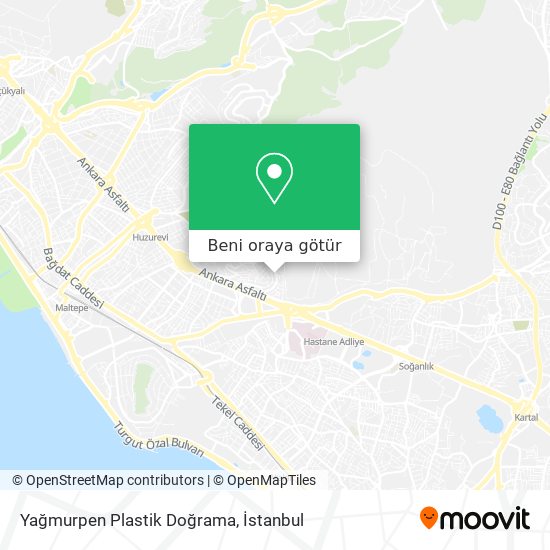 Yağmurpen Plastik Doğrama harita