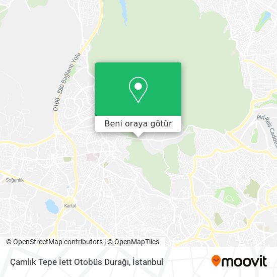 Çamlık Tepe İett Otobüs Durağı harita
