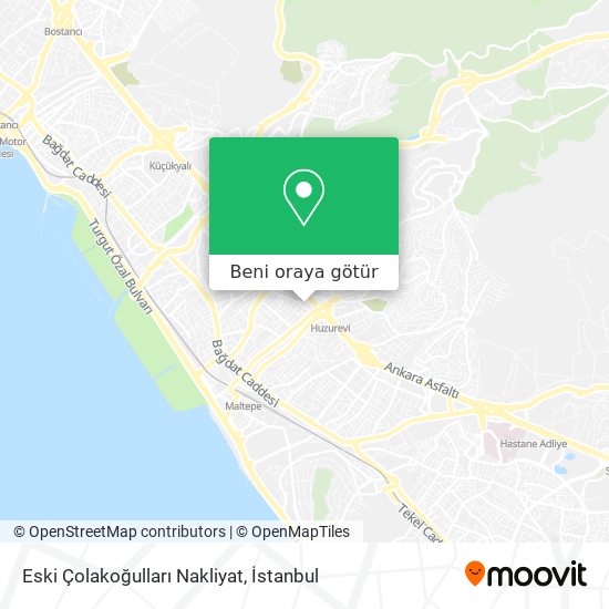 Eski Çolakoğulları Nakliyat harita