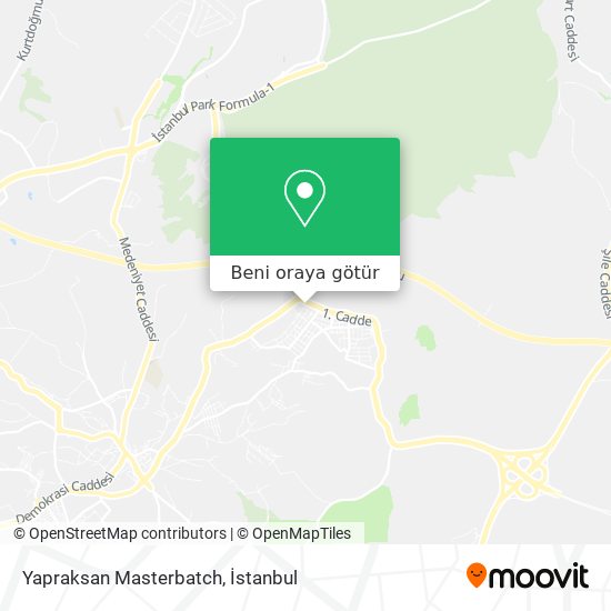Yapraksan Masterbatch harita
