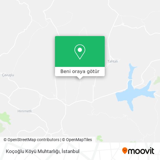 Koçoğlu Köyü Muhtarlığı harita