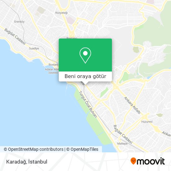 Karadağ harita