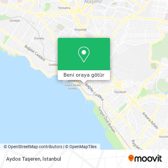 Aydos Taşeren harita