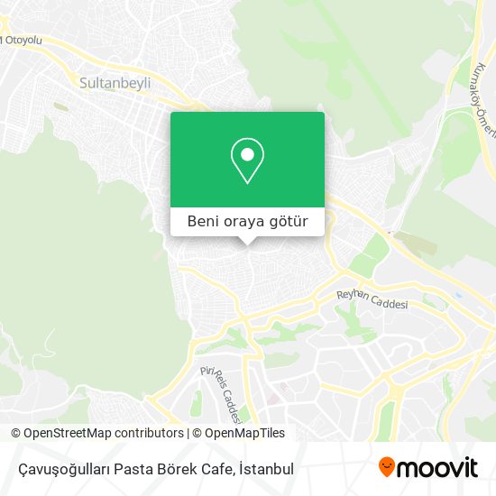 Çavuşoğulları Pasta Börek Cafe harita