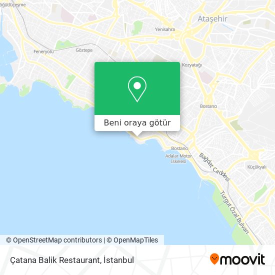 Çatana Balik Restaurant harita