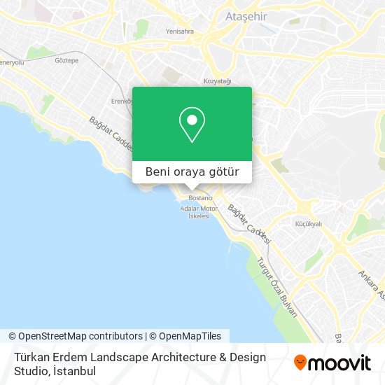 Türkan Erdem Landscape Architecture & Design Studio harita
