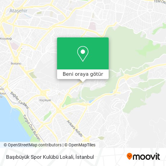 Başıbüyük Spor Kulübü Lokali harita