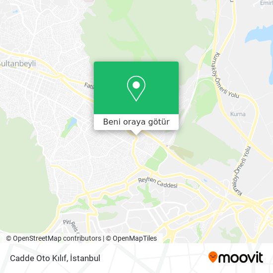 Cadde Oto Kılıf harita