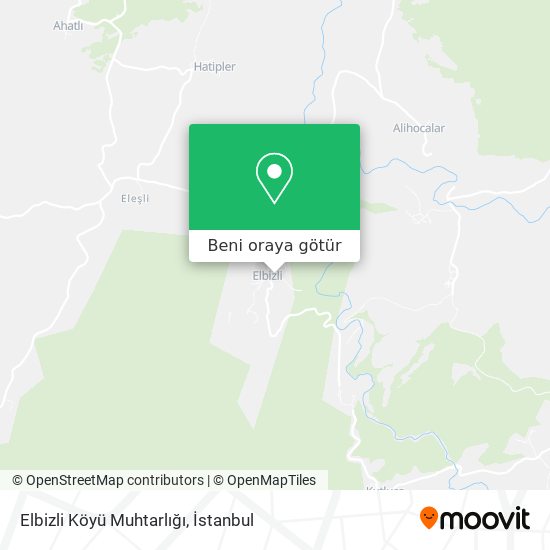 Elbizli Köyü Muhtarlığı harita