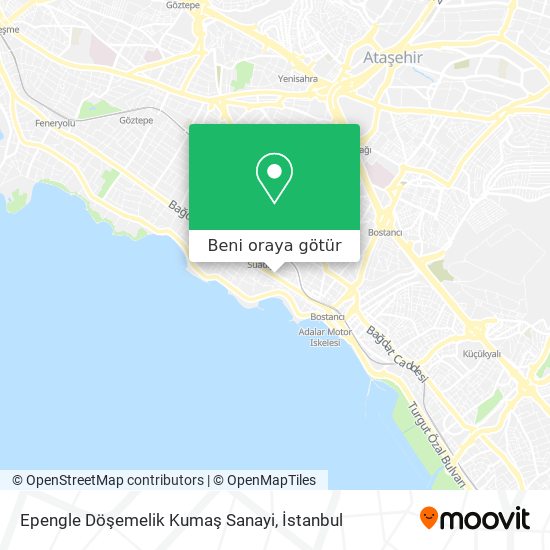 Epengle Döşemelik Kumaş Sanayi harita