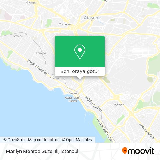 Marilyn Monroe Güzellık harita