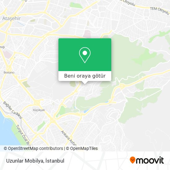 Uzunlar Mobilya harita