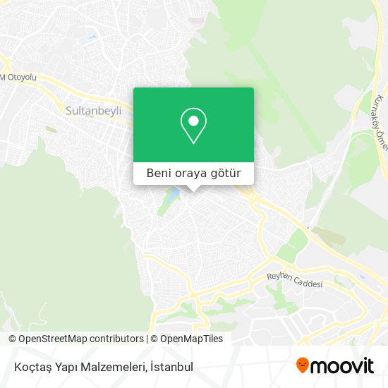 Koçtaş Yapı Malzemeleri harita
