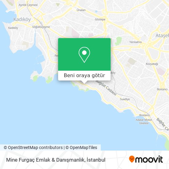 Mine Furgaç Emlak & Danışmanlık harita