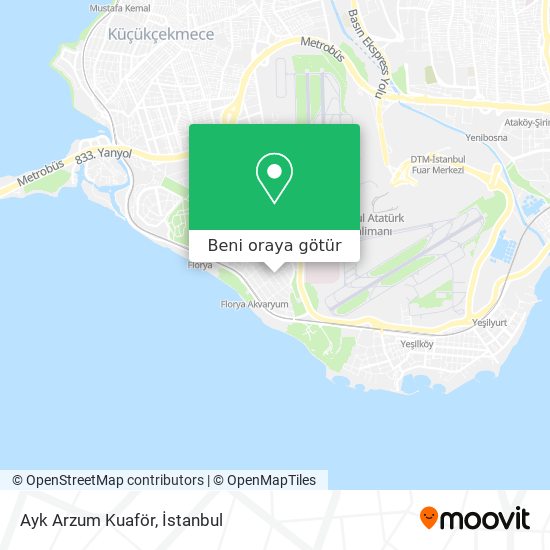 Ayk Arzum Kuaför harita