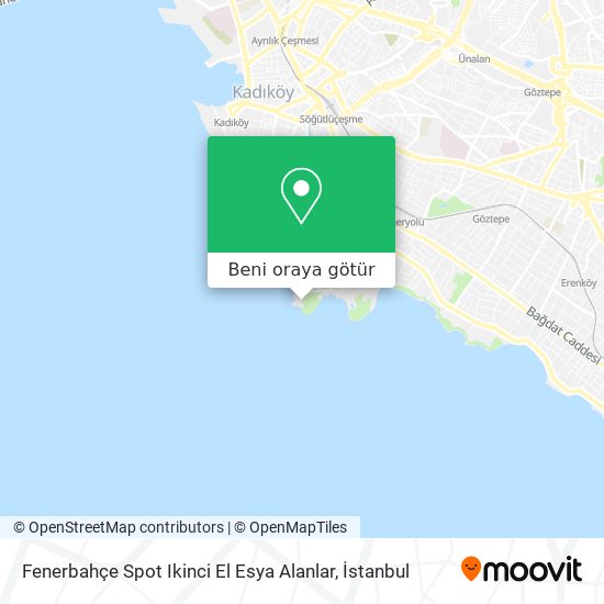 Fenerbahçe Spot Ikinci El Esya Alanlar harita