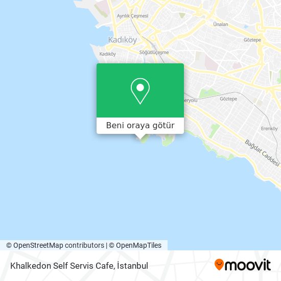 Khalkedon Self Servis Cafe harita