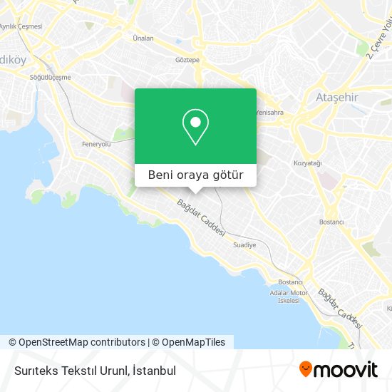 Surıteks Tekstıl Urunl harita
