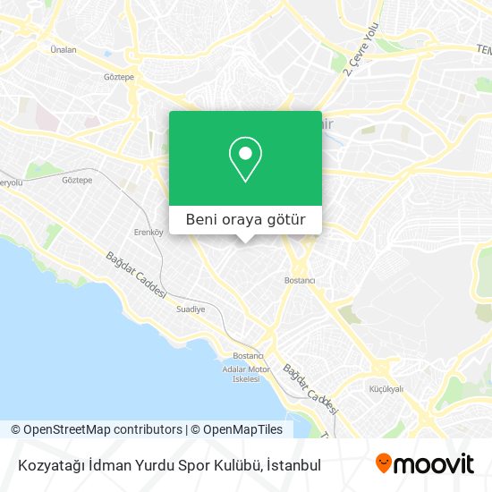 Kozyatağı İdman Yurdu Spor Kulübü harita