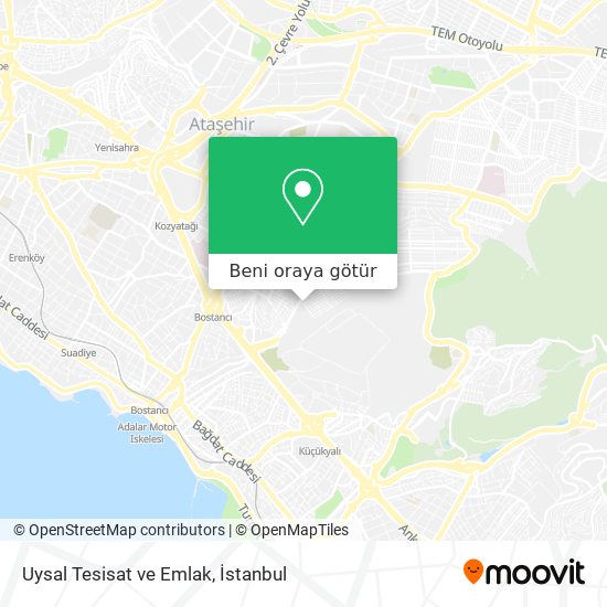 Uysal Tesisat ve Emlak harita
