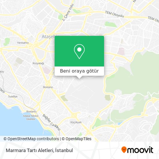 Marmara Tartı Aletleri harita