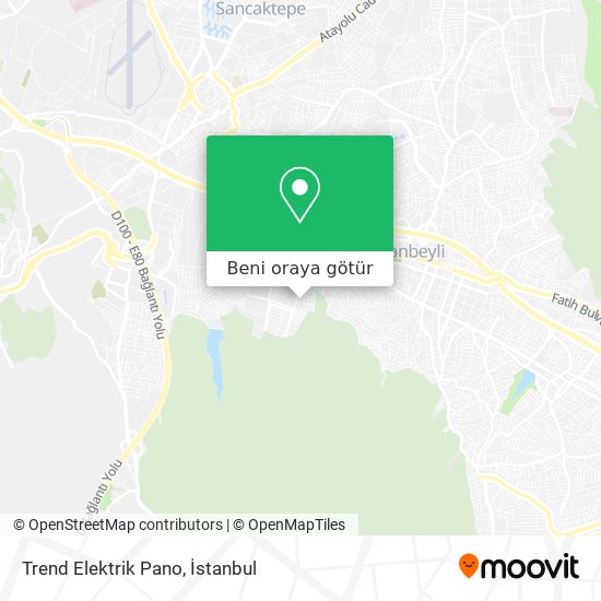 Trend Elektrik Pano harita