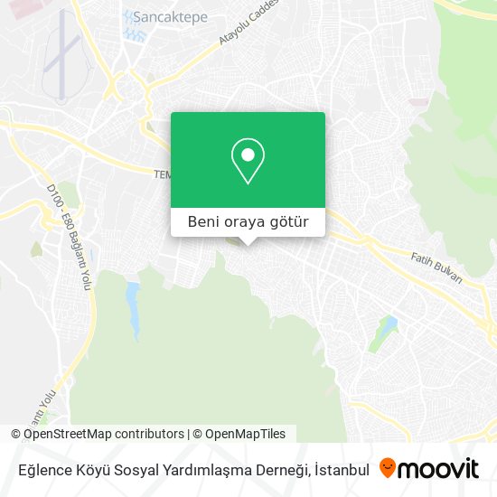 Eğlence Köyü Sosyal Yardımlaşma Derneği harita