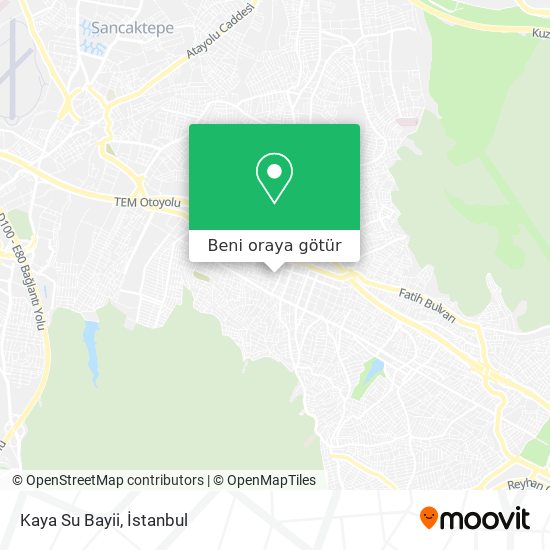 Kaya Su Bayii harita
