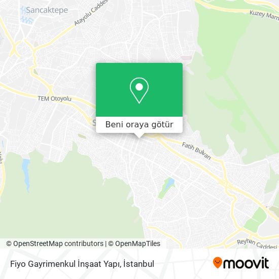 Fiyo Gayrimenkul İnşaat Yapı harita