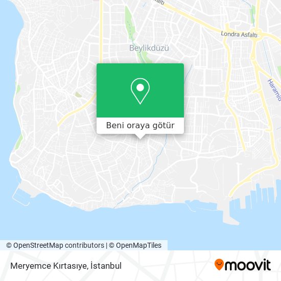 Meryemce Kırtasıye harita
