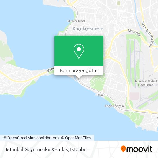 İstanbul Gayrimenkul&Emlak harita