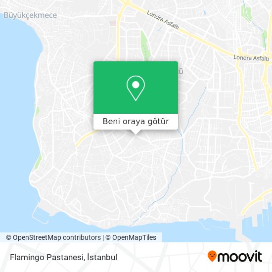 Flamingo Pastanesi harita
