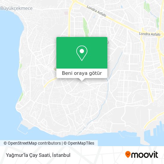 Yağmur'la Çay Saati harita