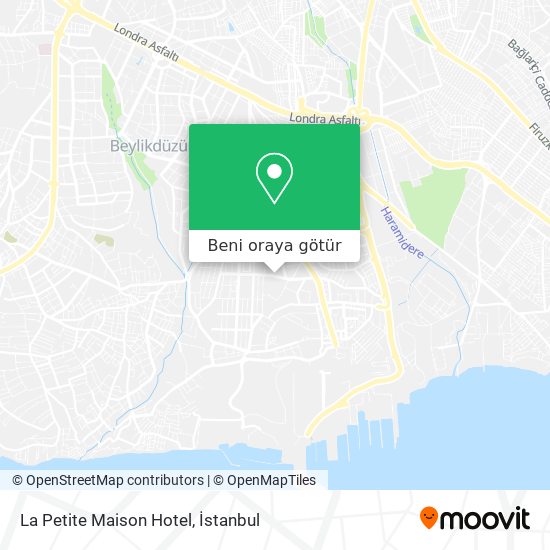 La Petite Maison Hotel harita